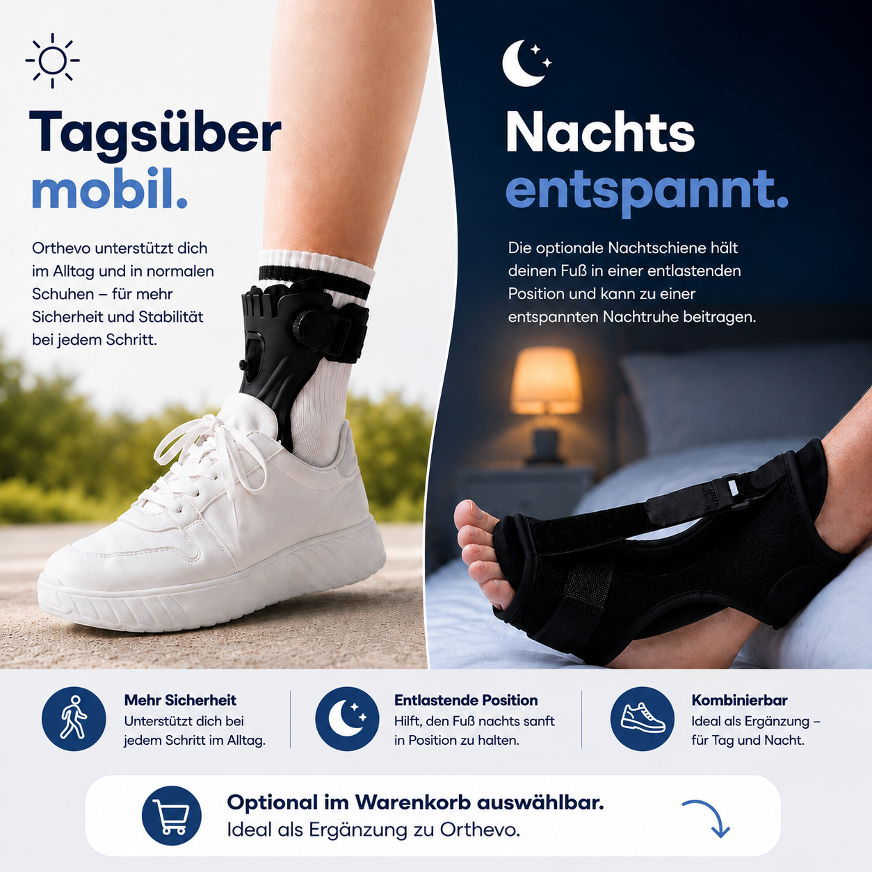 Orthevo | Fußheberorthese